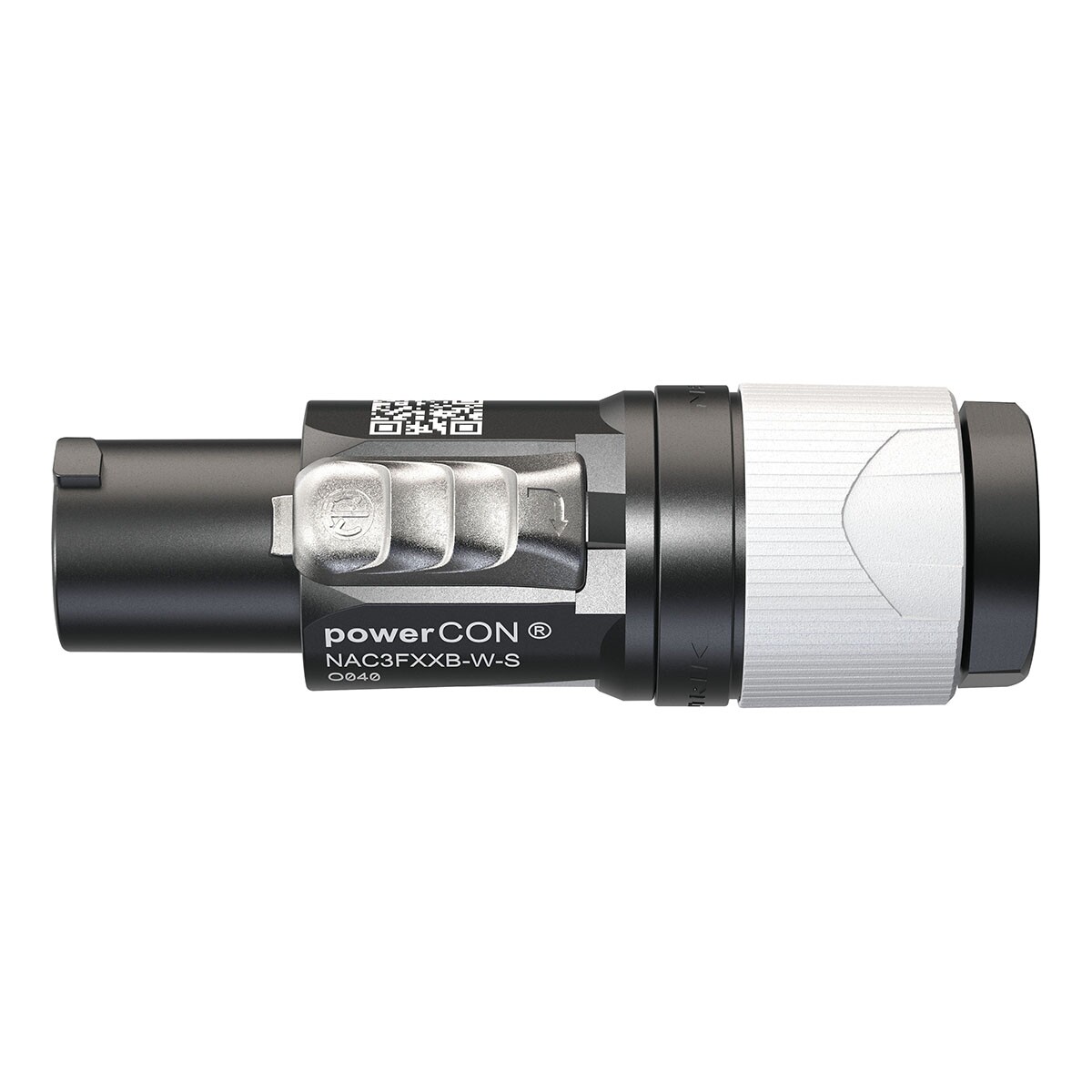 Neutrik® NAC3FXXB-W-S PowerCON grijs power-out NAC3FXXB-W-S Connector - S Neutrik® NAC3FXXB-W-S PowerCON grijs power-out NAC3FXXB-W-S Connector - S