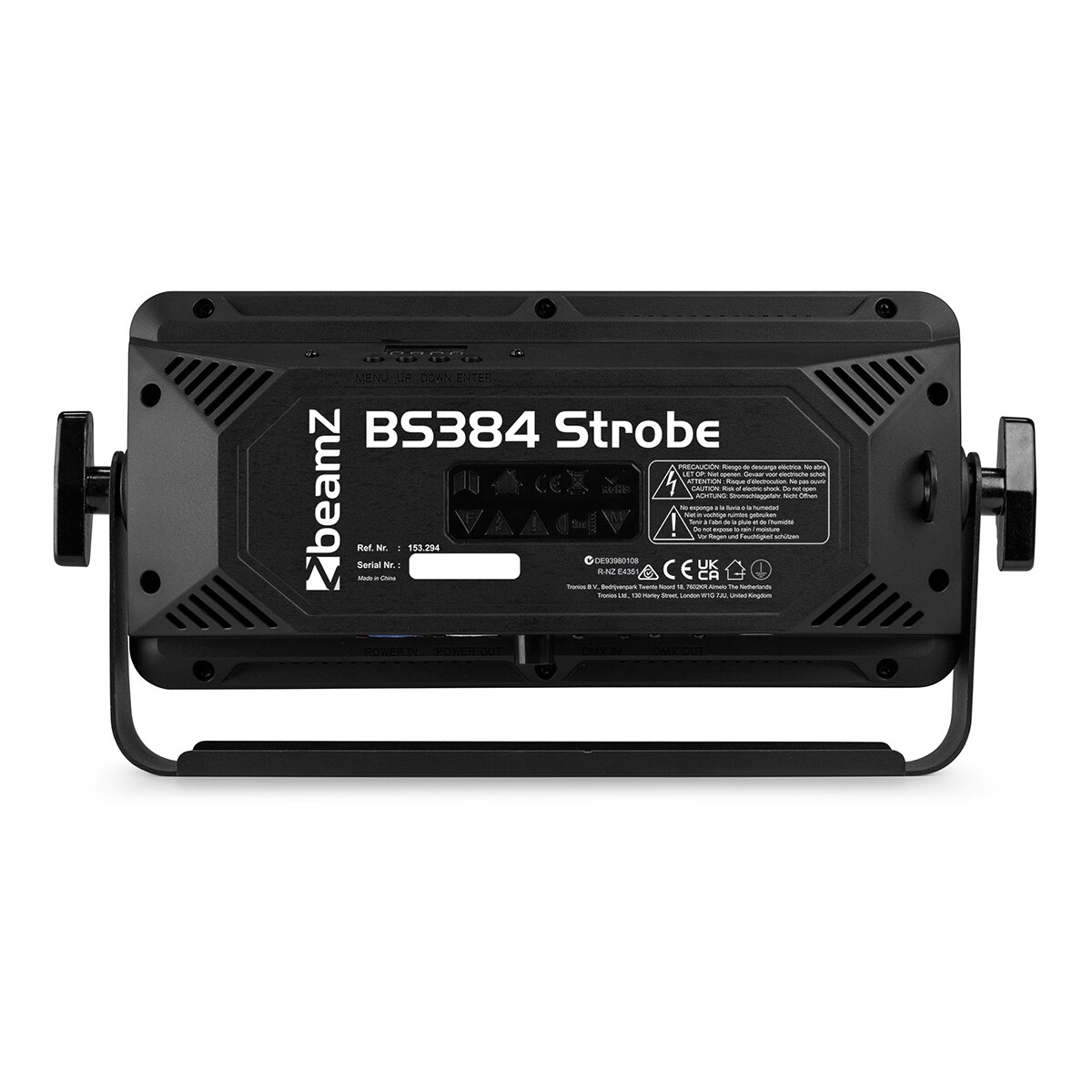 BeamZ BS384 RGBW LED Stroboscoop Combi BeamZ BS384 RGBW LED Stroboscoop Combi