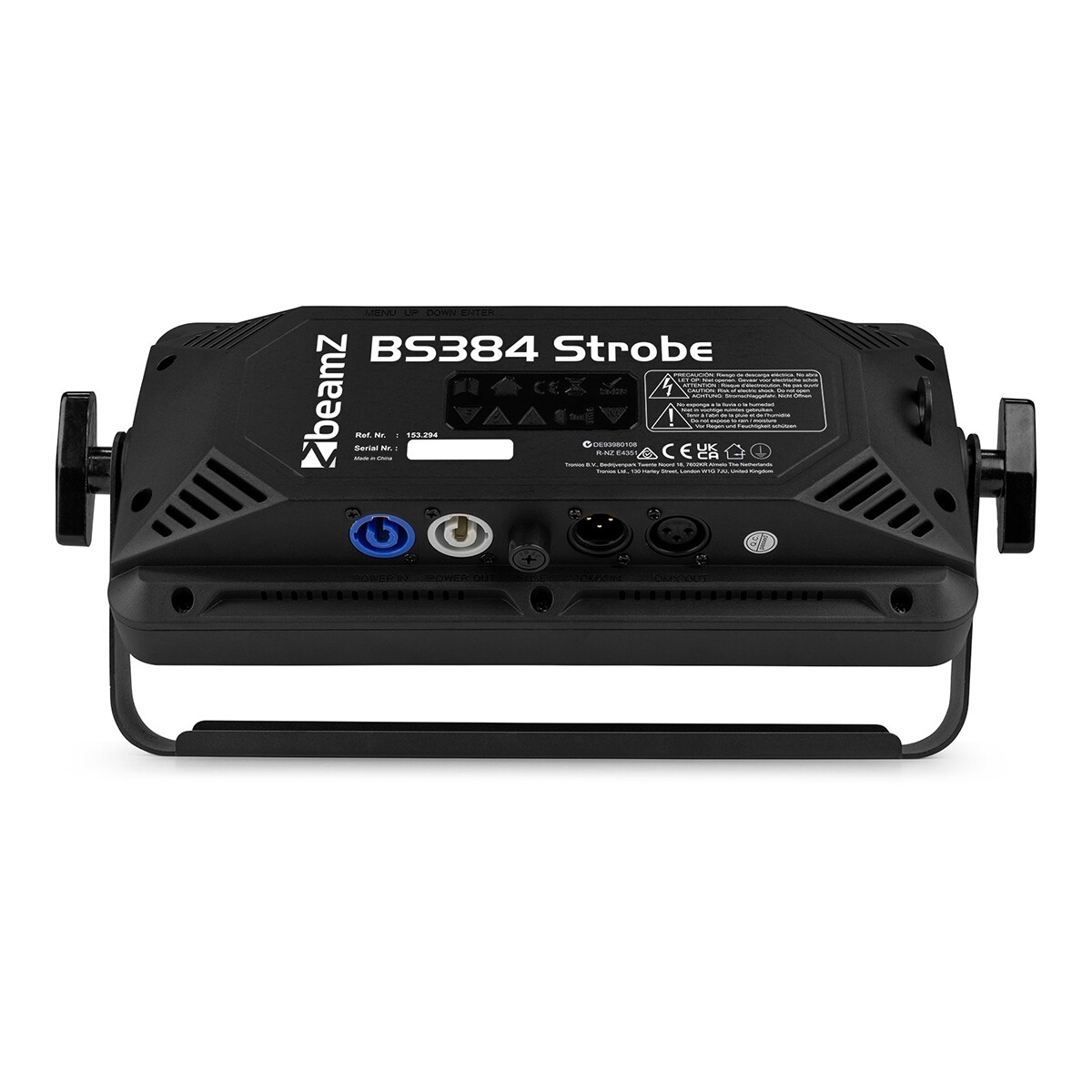 BeamZ BS384 RGBW LED Stroboscoop Combi BeamZ BS384 RGBW LED Stroboscoop Combi