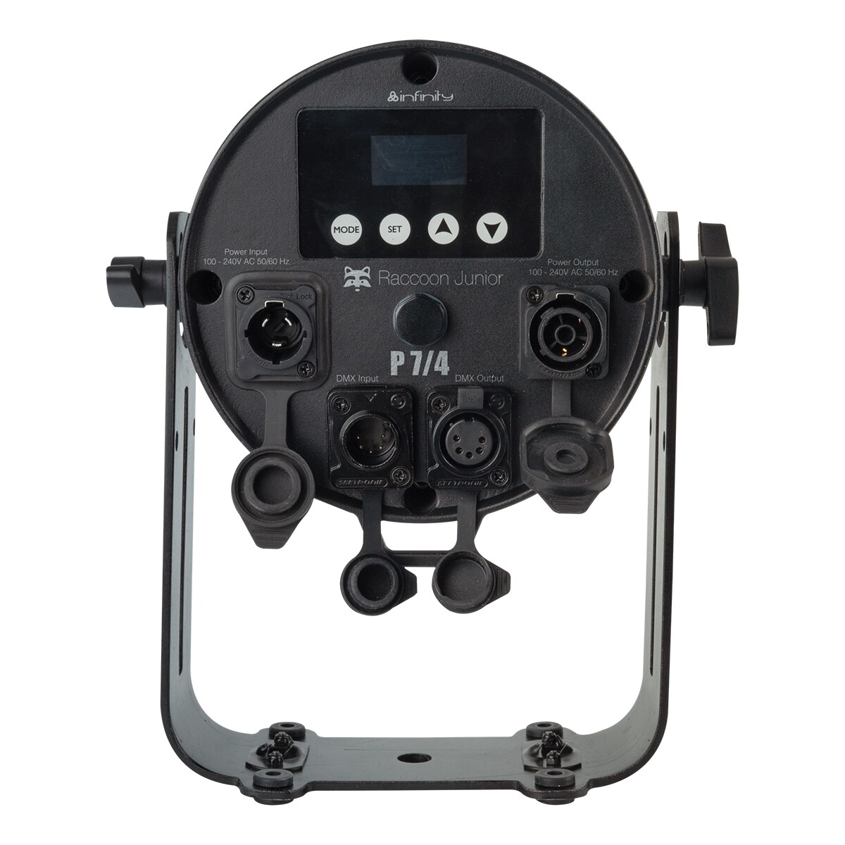 Infinity Raccoon Junior P7/4 Professionele RGBM Par Can Infinity Raccoon Junior P7/4 Professionele RGBM Par Can