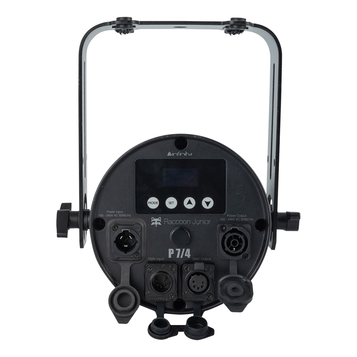Infinity Raccoon Junior P7/4 Professionele RGBM Par Can Infinity Raccoon Junior P7/4 Professionele RGBM Par Can