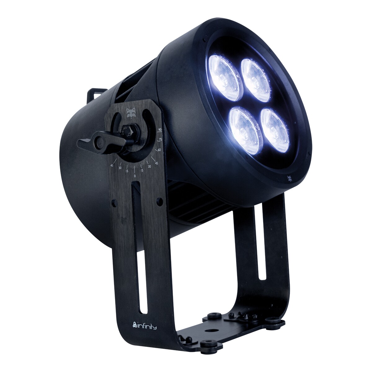 Infinity Raccoon Junior P4/7 Professionele RGBCALDB Par Can - IP65 Infinity Raccoon Junior P4/7 Professionele RGBCALDB Par Can - IP65