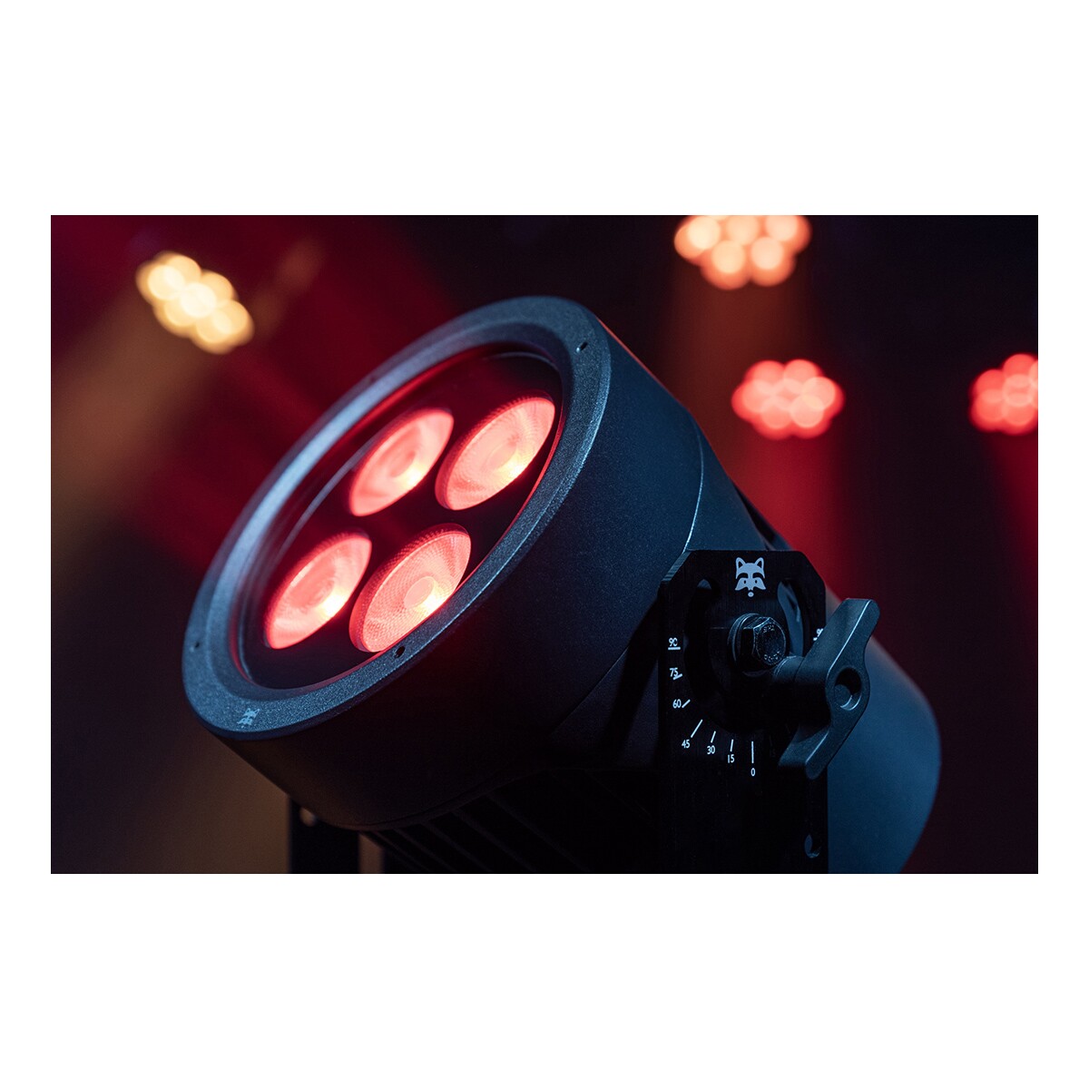 Infinity Raccoon Junior P4/7 Professionele RGBCALDB Par Can - IP65 Infinity Raccoon Junior P4/7 Professionele RGBCALDB Par Can - IP65