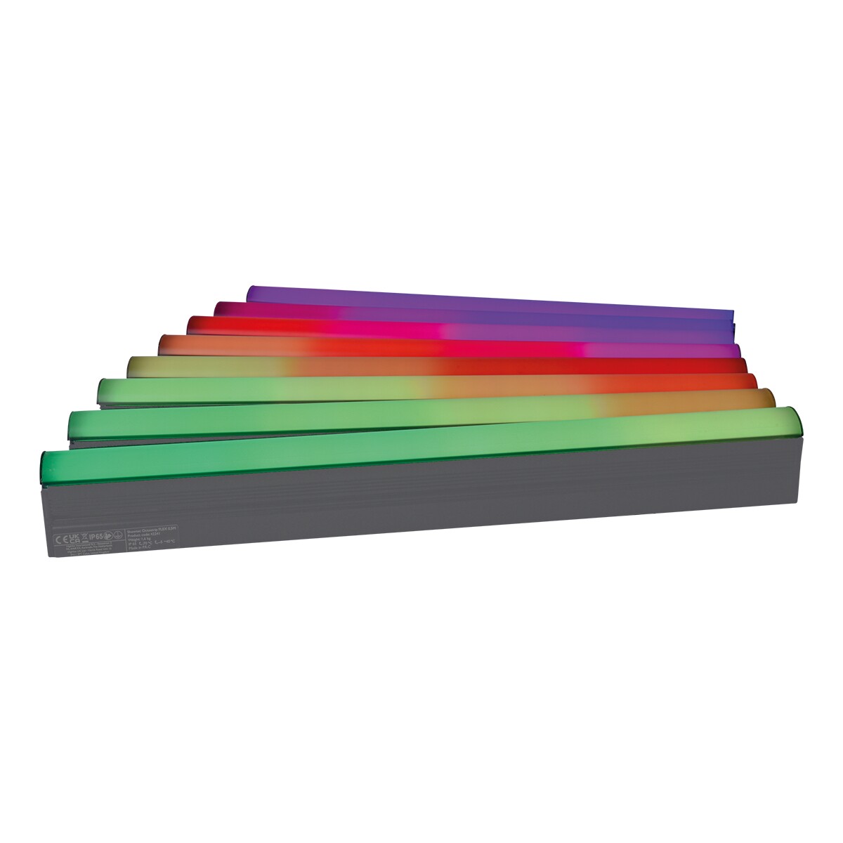 Showtec Black Cover for Octostrip FLEX - 0.5 m Frost-effect Showtec Black Cover for Octostrip FLEX - 0.5 m Frost-effect