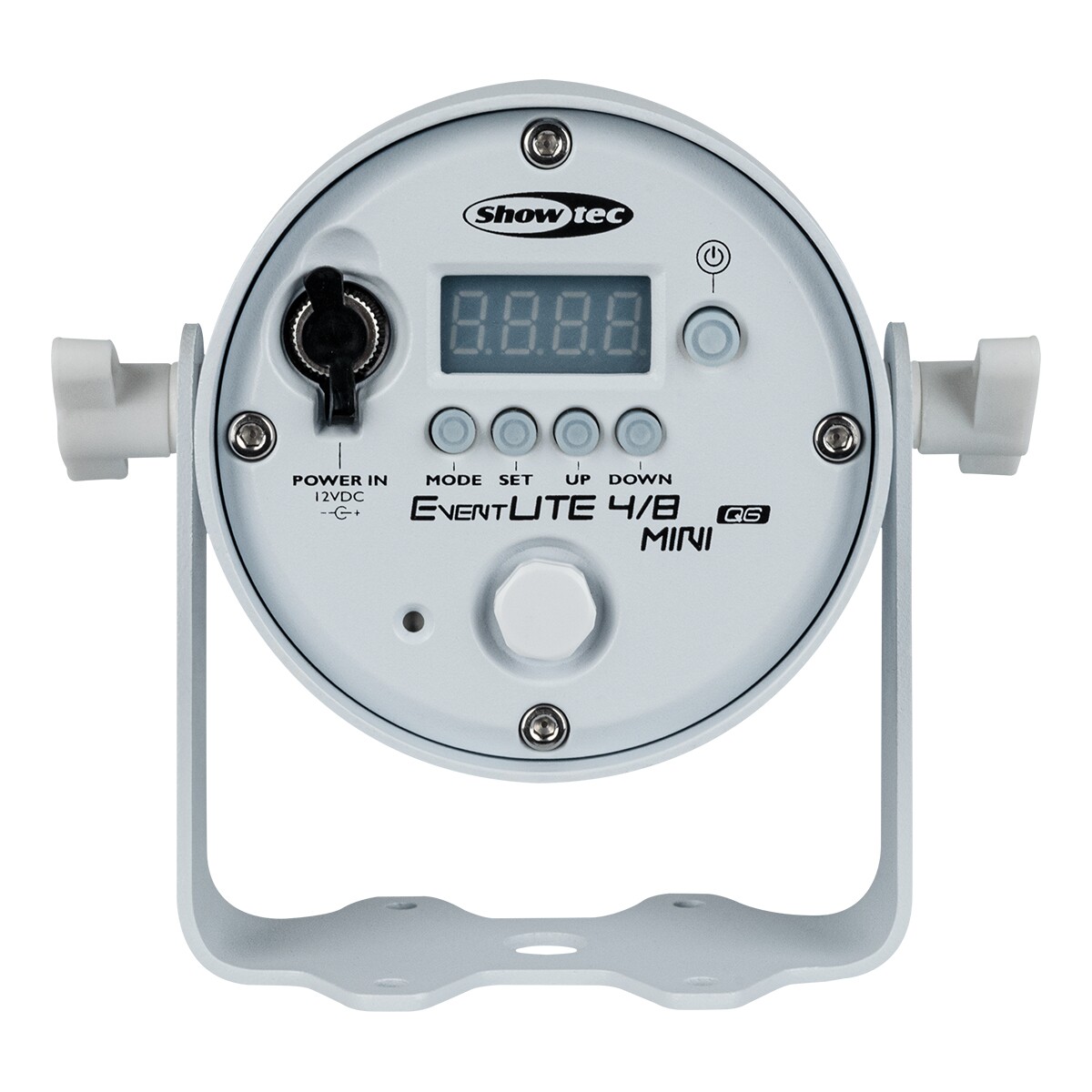 Showtec EventLITE 4/8 Mini Q6 IP65 Draagbare Spotlight - wit Showtec EventLITE 4/8 Mini Q6 IP65 Draagbare Spotlight - wit