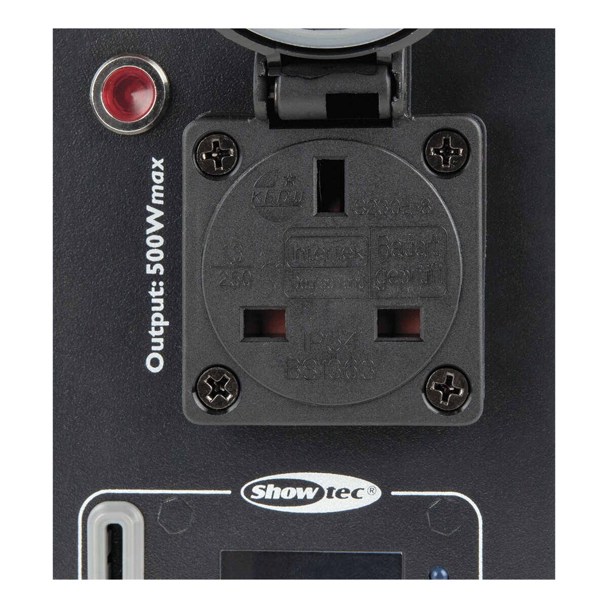Showtec TED Pack Single BS13 1-Kanaals dimmer pack - UK Output Showtec TED Pack Single BS13 1-Kanaals dimmer pack - UK Output