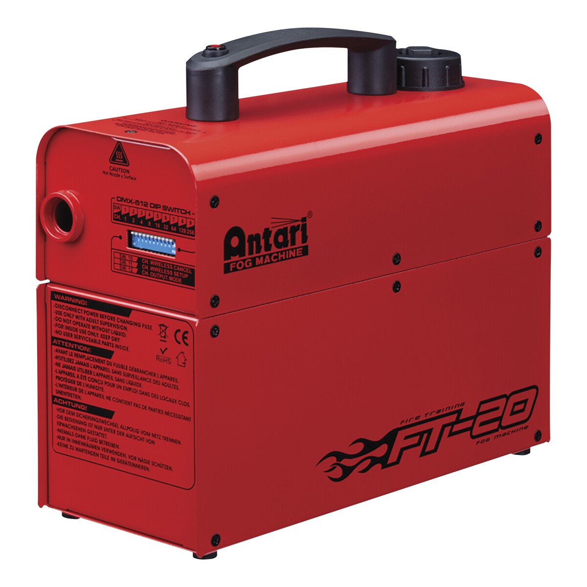 Antari FT-20X 600 W-rookmachine voor brandoefeningen Antari FT-20X 600 W-rookmachine voor brandoefeningen