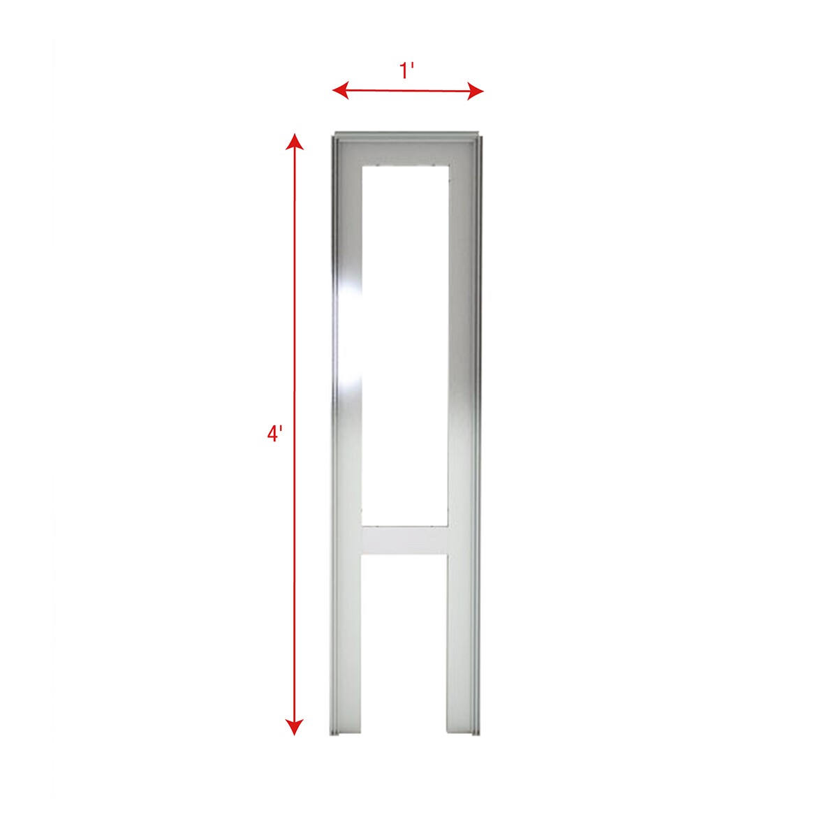 WENTEX® SET Frame - A Module 4' x 1' (HxB) WENTEX® SET Frame - A Module 4' x 1' (HxB)