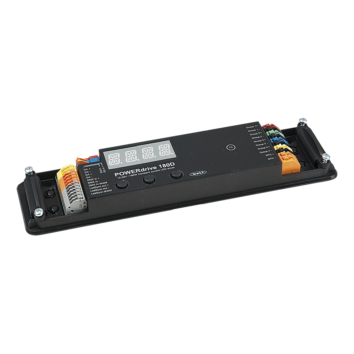 EldoLED POWERdrive DC 180 W Constante stroom RGB(W) LED-driver/controller EldoLED POWERdrive DC 180 W Constante stroom RGB(W) LED-driver/controller