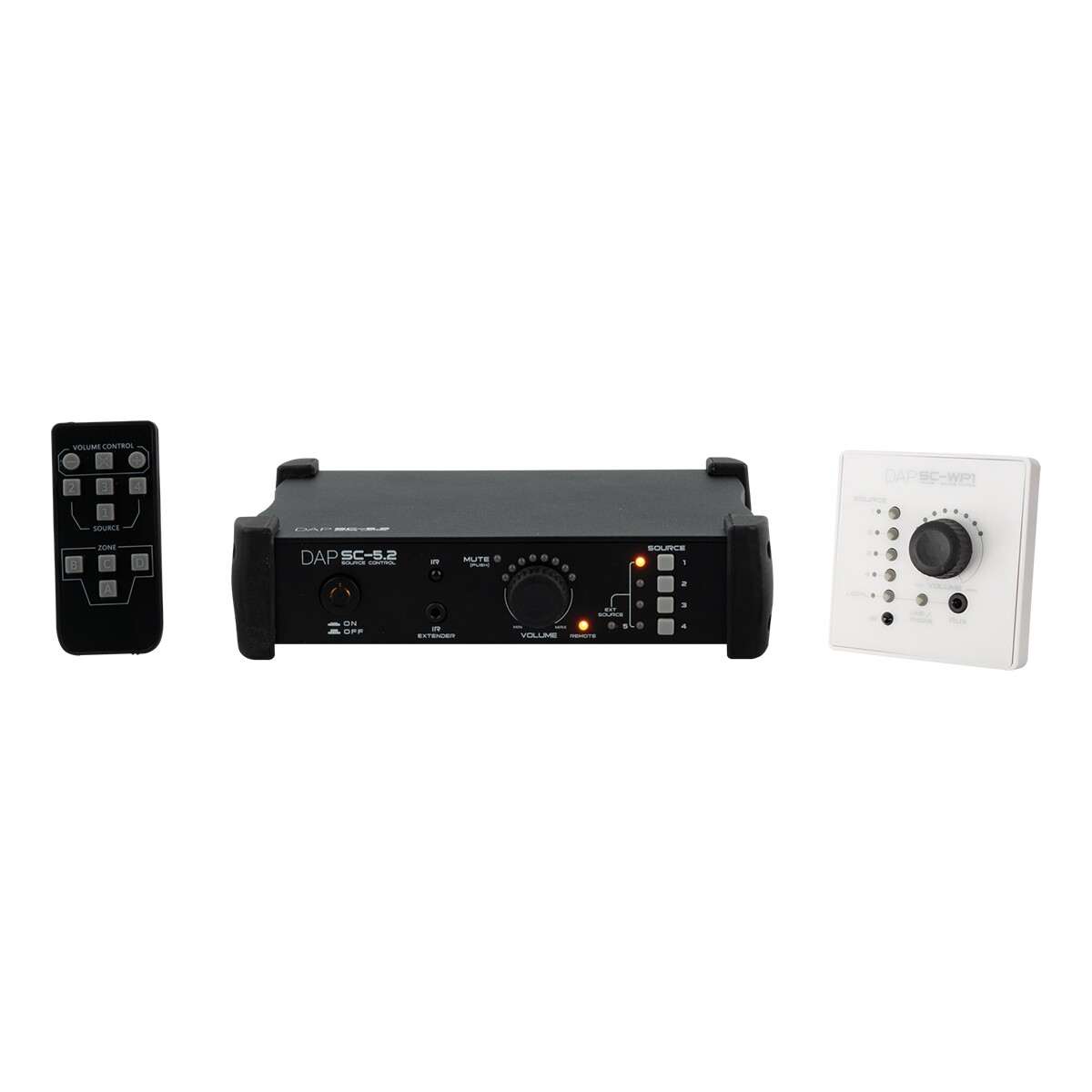 DAP SC-WP1 Wandpaneelafstandsbediening voor SC-5.2 Source Control - Wit DAP SC-WP1 Wandpaneelafstandsbediening voor SC-5.2 Source Control - Wit