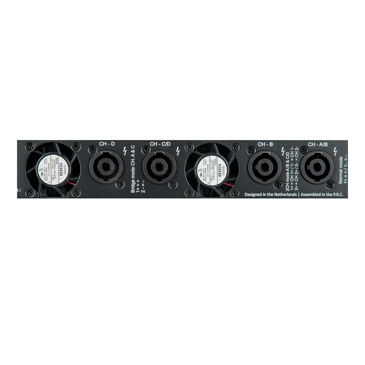 DAP SI-4.700 4x 700 W installatieversterker DAP SI-4.700 4x 700 W installatieversterker