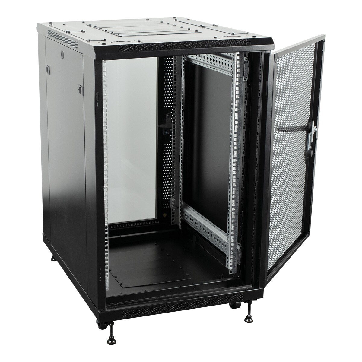 Showgear RCA-FSM-18 18 U Netwerkkast met gaasdeur Showgear RCA-FSM-18 18 U Netwerkkast met gaasdeur