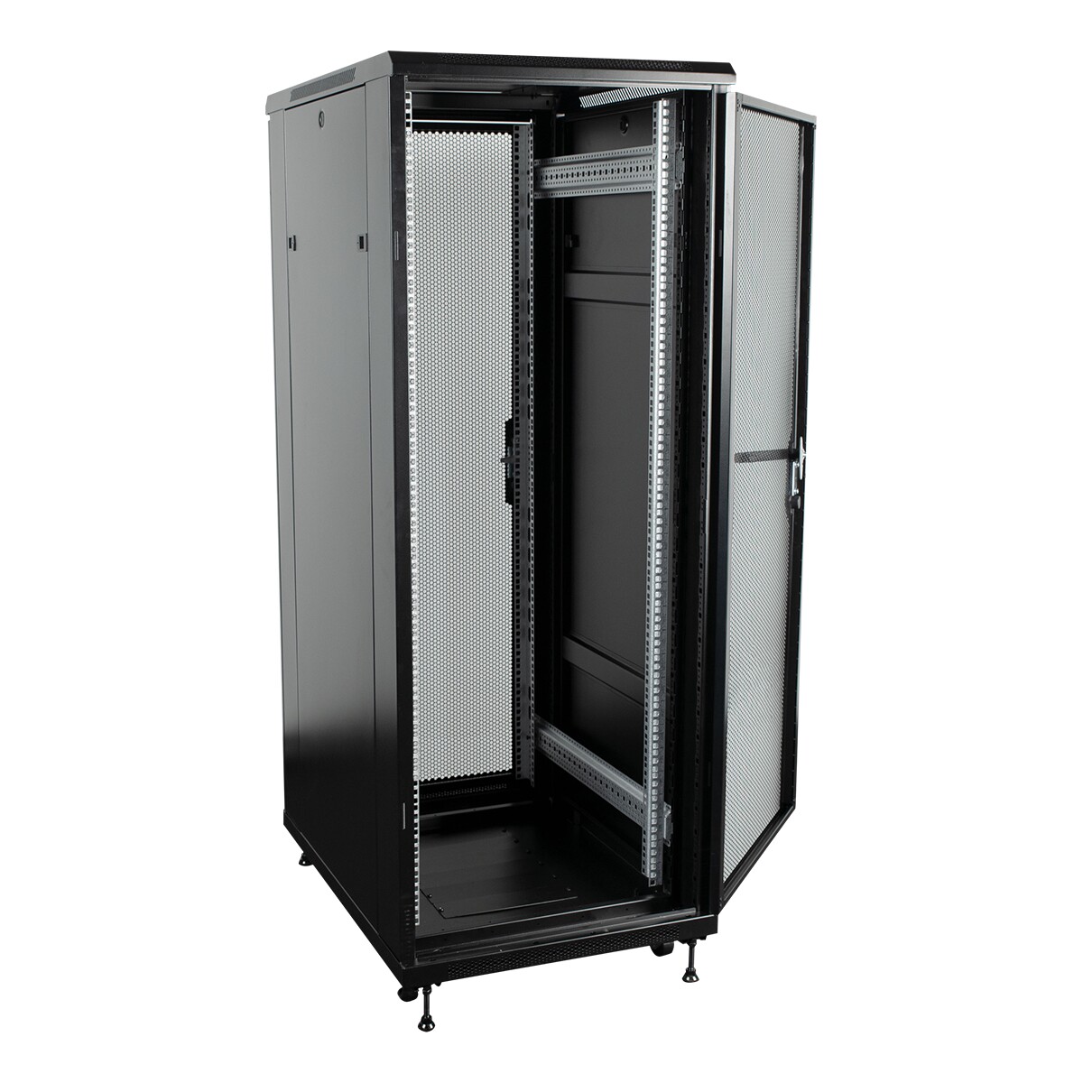 Showgear RCA-FSM-32 32 U Netwerkkast met gaasdeur Showgear RCA-FSM-32 32 U Netwerkkast met gaasdeur