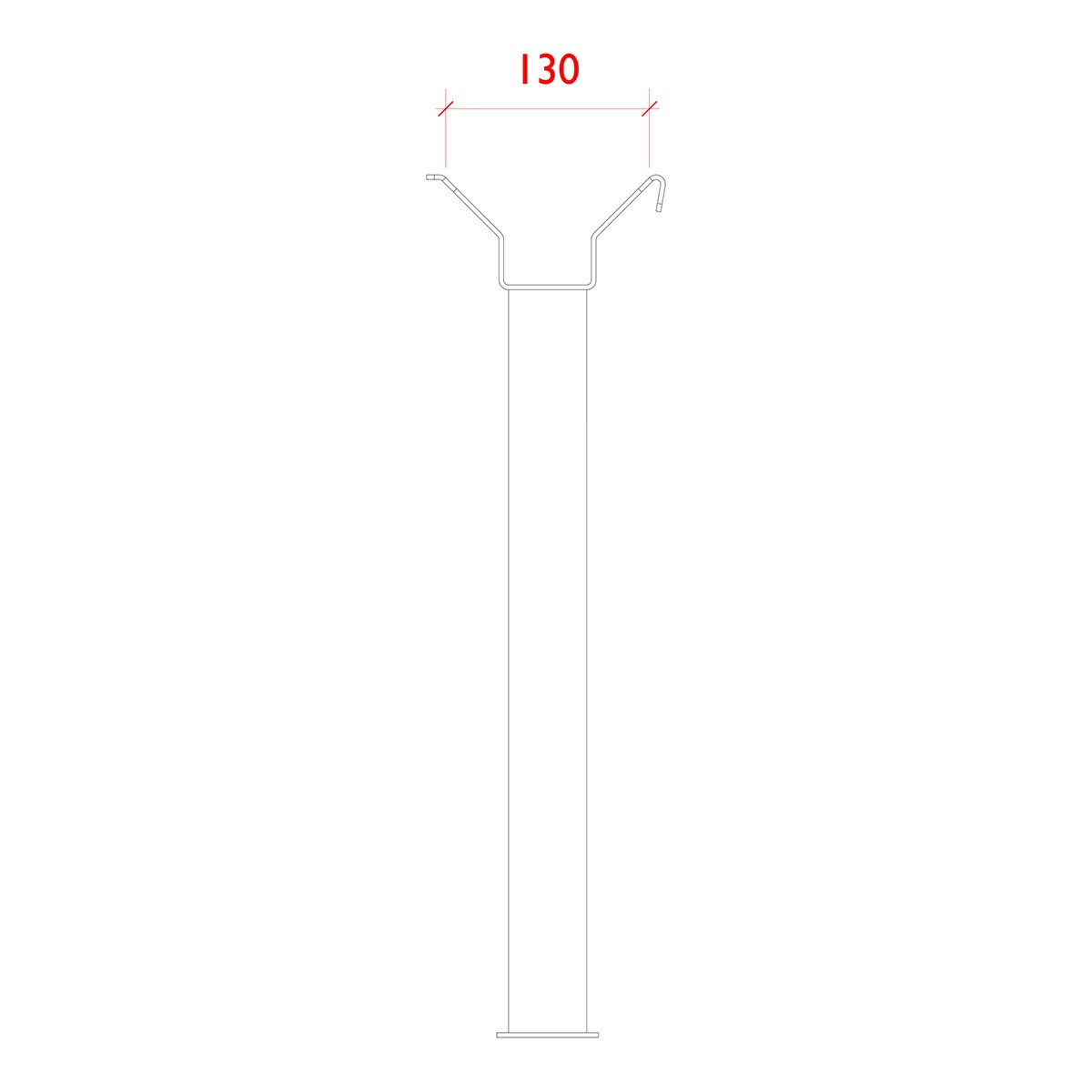 Showgear mast-/paalbeugel met ø 50 mm buis Showgear mast-/paalbeugel met ø 50 mm buis