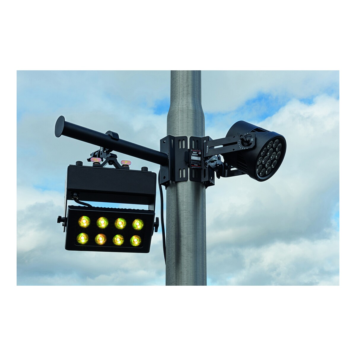Showgear mast-/paalbeugel met ø 50 mm buis Showgear mast-/paalbeugel met ø 50 mm buis