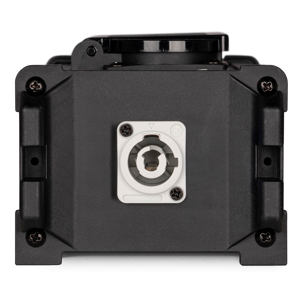 PD Connex PSB40 4-voudige Schuko stroomverdeler met powerCON IN en OUT doorlus - zwart PD Connex PSB40 4-voudige Schuko stroomverdeler met powerCON IN en OUT doorlus - zwart