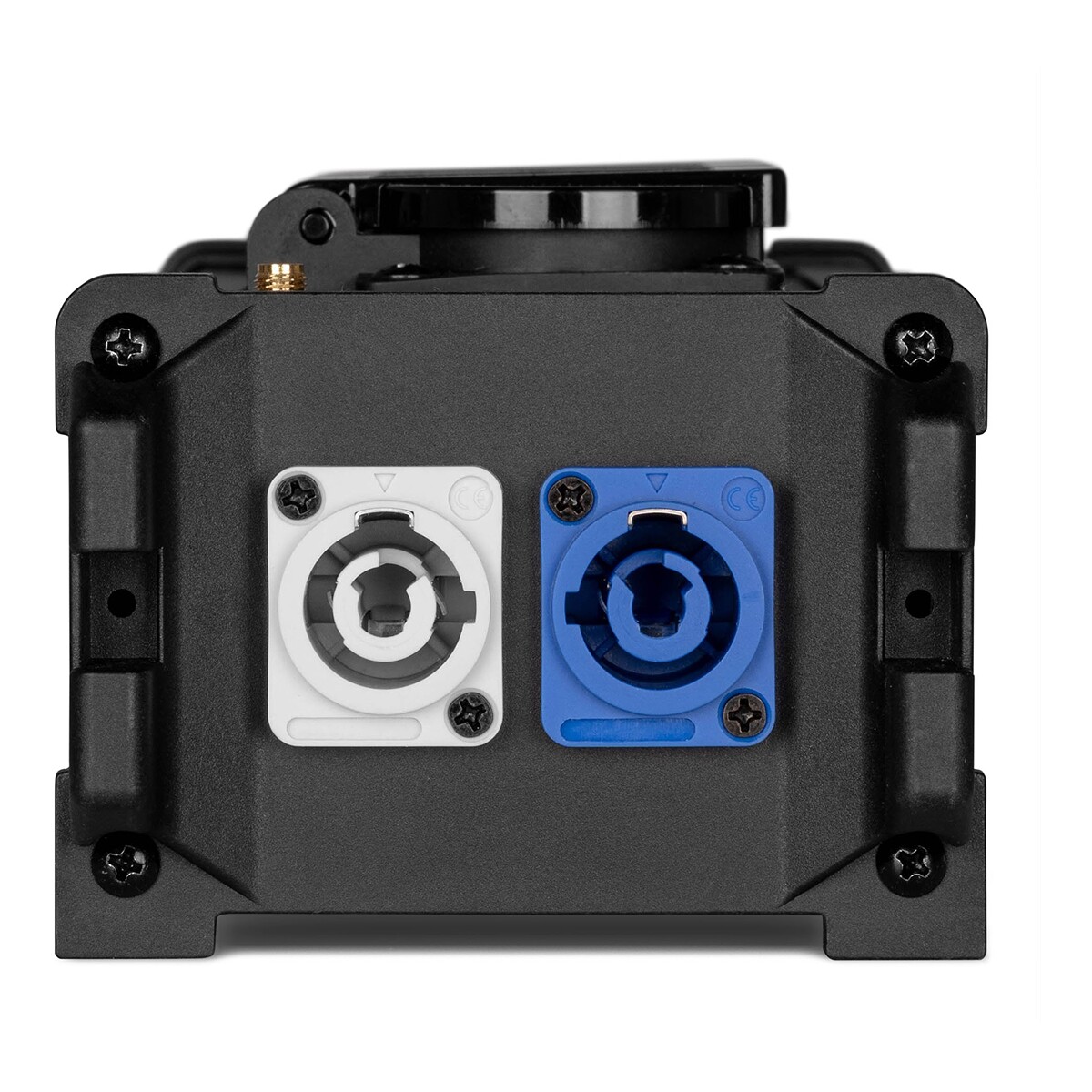 PD Connex PSB40 4-voudige Schuko stroomverdeler met powerCON IN en OUT doorlus - zwart PD Connex PSB40 4-voudige Schuko stroomverdeler met powerCON IN en OUT doorlus - zwart