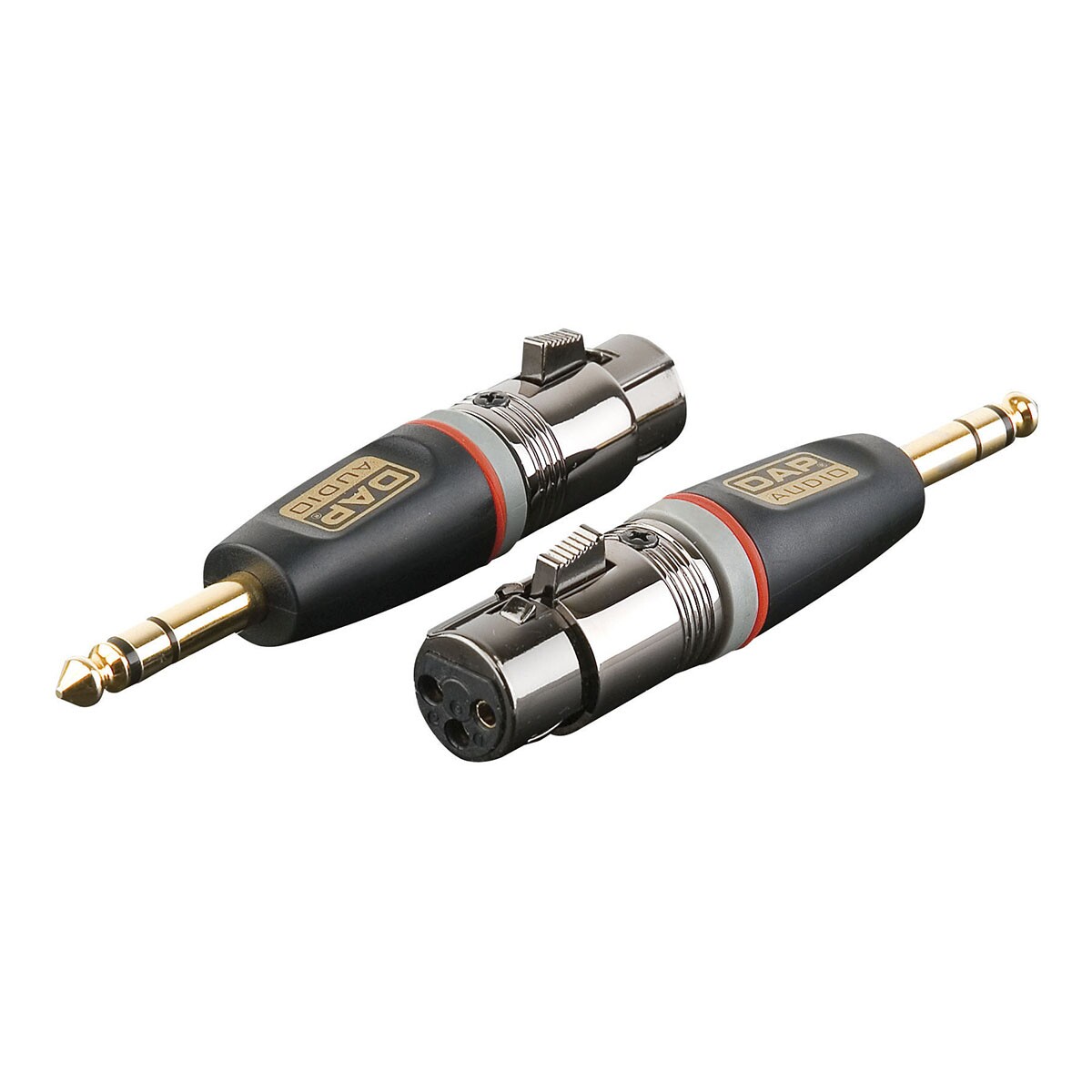 DAP XGA24 - Verloop-plug XLR female 3-pin naar Jack male stereo DAP XGA24 - Verloop-plug XLR female 3-pin naar Jack male stereo
