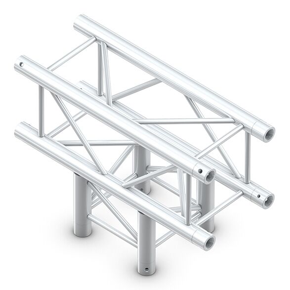 Milos QTB35 truss vierkant 3-weg t-stuk Milos QTB35 truss vierkant 3-weg t-stuk
