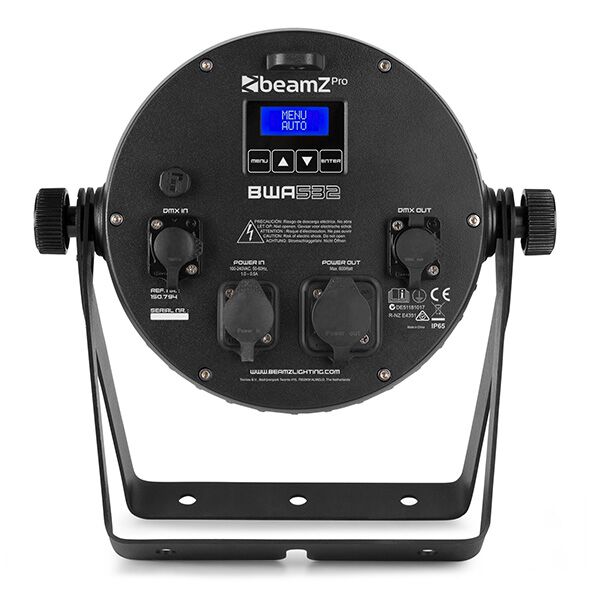 BeamZ Pro BWA532 Aluminium IP65 LED PAR RGBW BeamZ Pro BWA532 Aluminium IP65 LED PAR RGBW