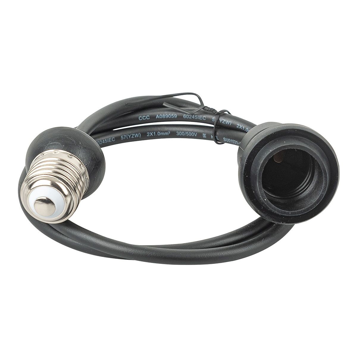 Showtec E27 fitting verlengkabel - 100cm Showtec E27 fitting verlengkabel - 100cm