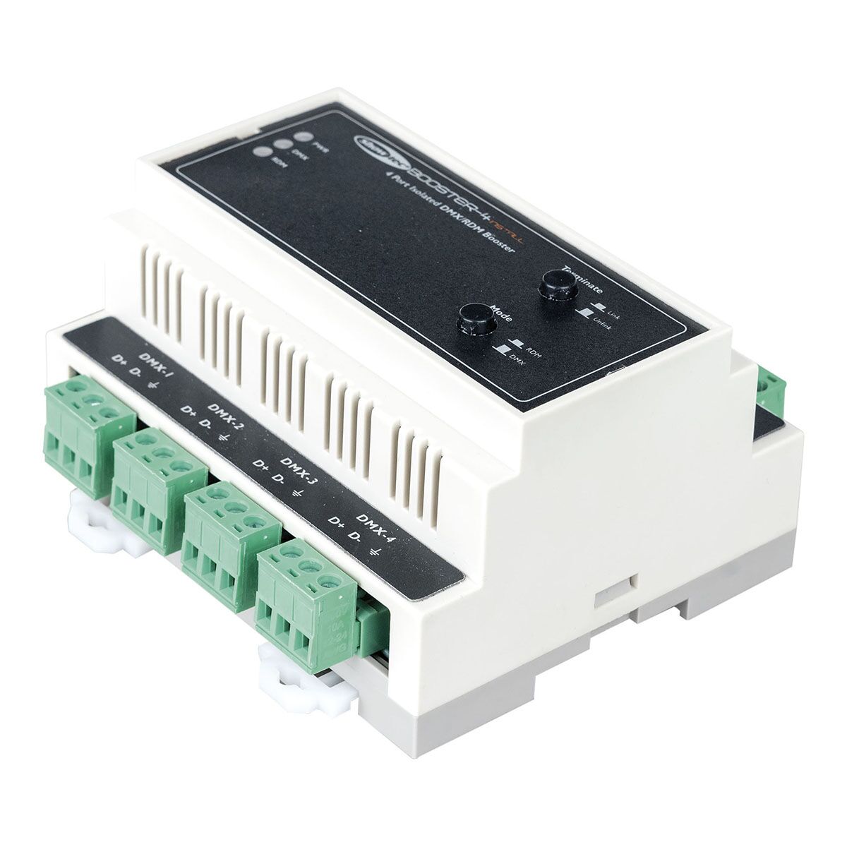 Showtec Booster-4 Install Din-rail Showtec Booster-4 Install Din-rail