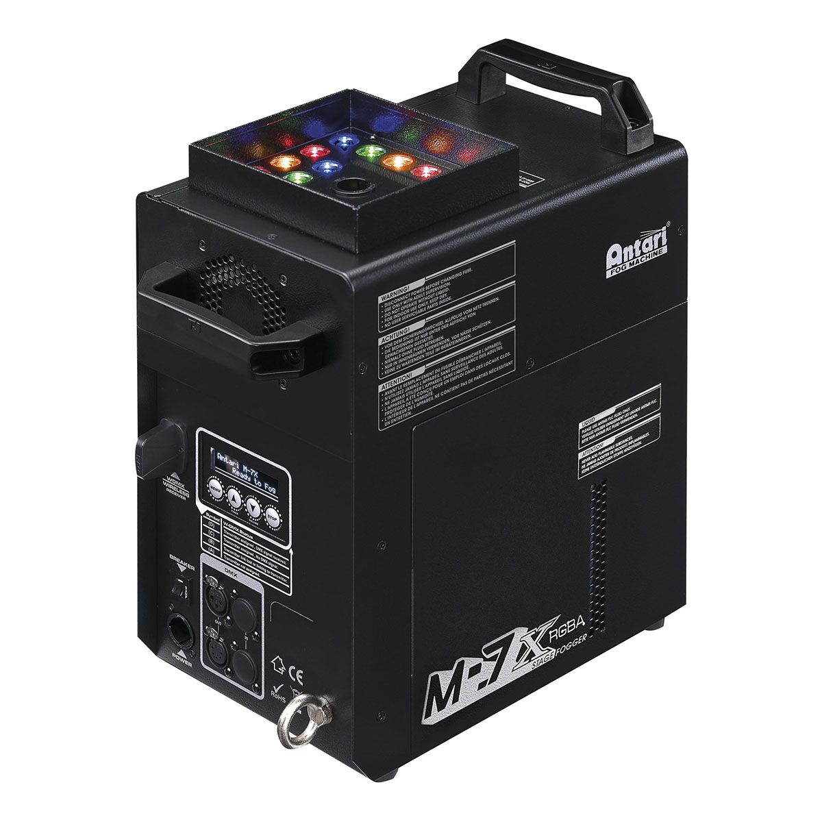 Antari M-7X 1500W Pro CO2 simulatie RGBA Fogger Antari M-7X 1500W Pro CO2 simulatie RGBA Fogger