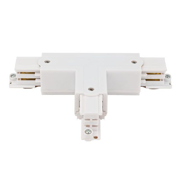 Artecta 3-fase links T-verbinder wit (RAL9003) Artecta 3-fase links T-verbinder wit (RAL9003)