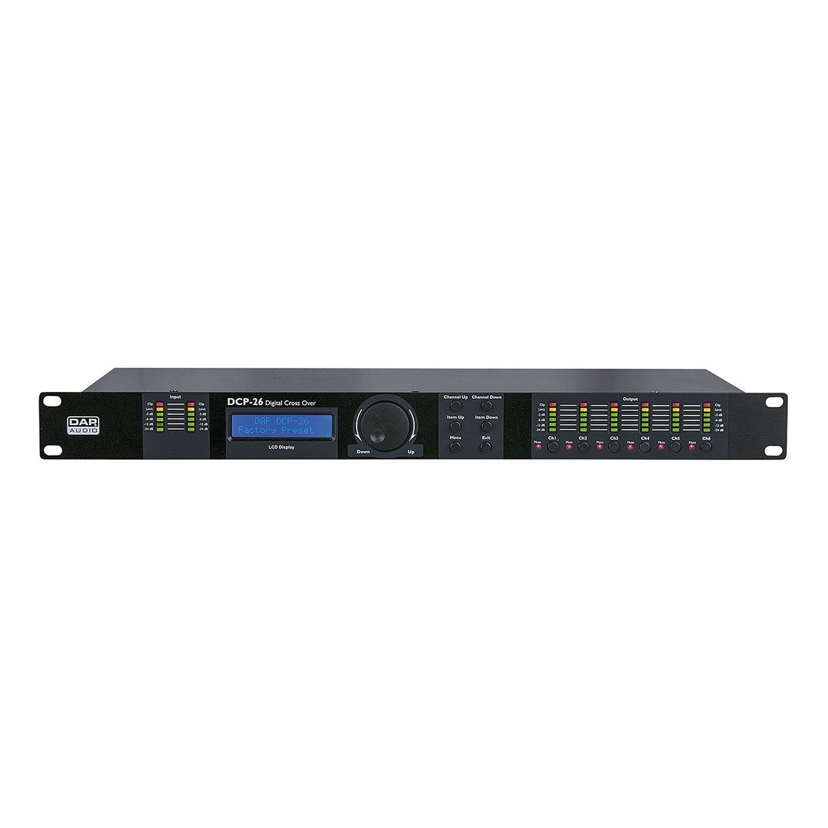 DAP DCP-26 MKII Digitale crossover DAP DCP-26 MKII Digitale crossover