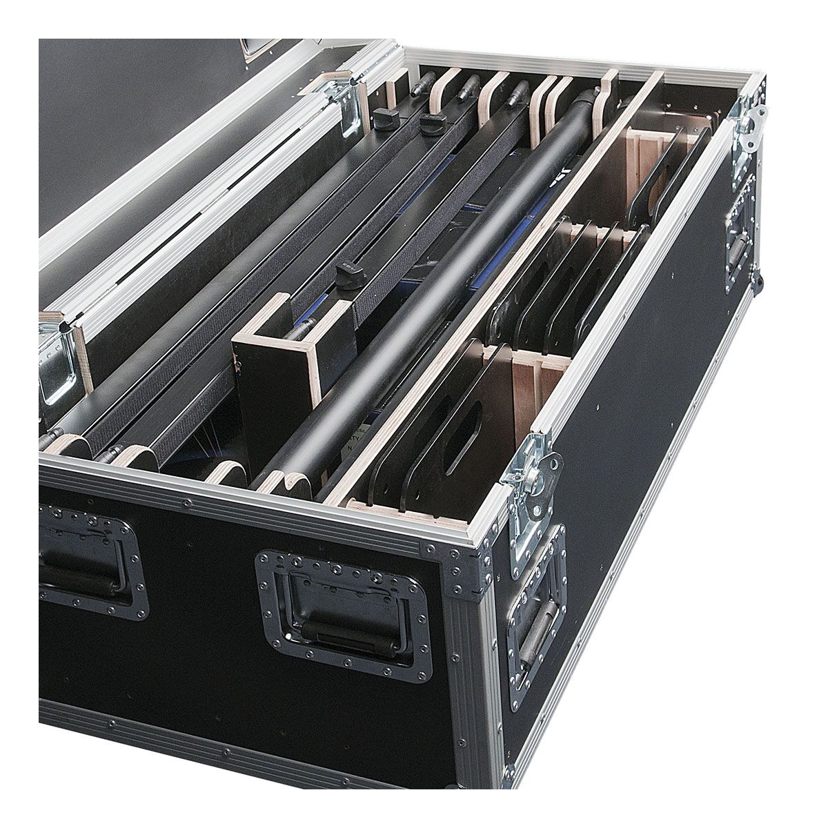 WENTEX® Pipe & Drape Flightcase – baseplate 30cm WENTEX® Pipe & Drape Flightcase – baseplate 30cm