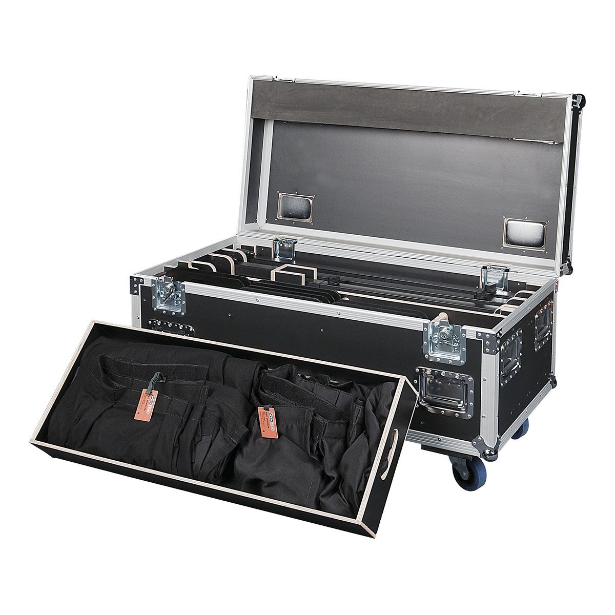 WENTEX® Pipe & Drape Flightcase – baseplate 30cm WENTEX® Pipe & Drape Flightcase – baseplate 30cm