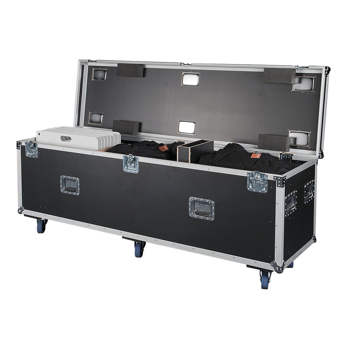 WENTEX® Pipe & Drape Flightcase – baseplate 60cm WENTEX® Pipe & Drape Flightcase – baseplate 60cm
