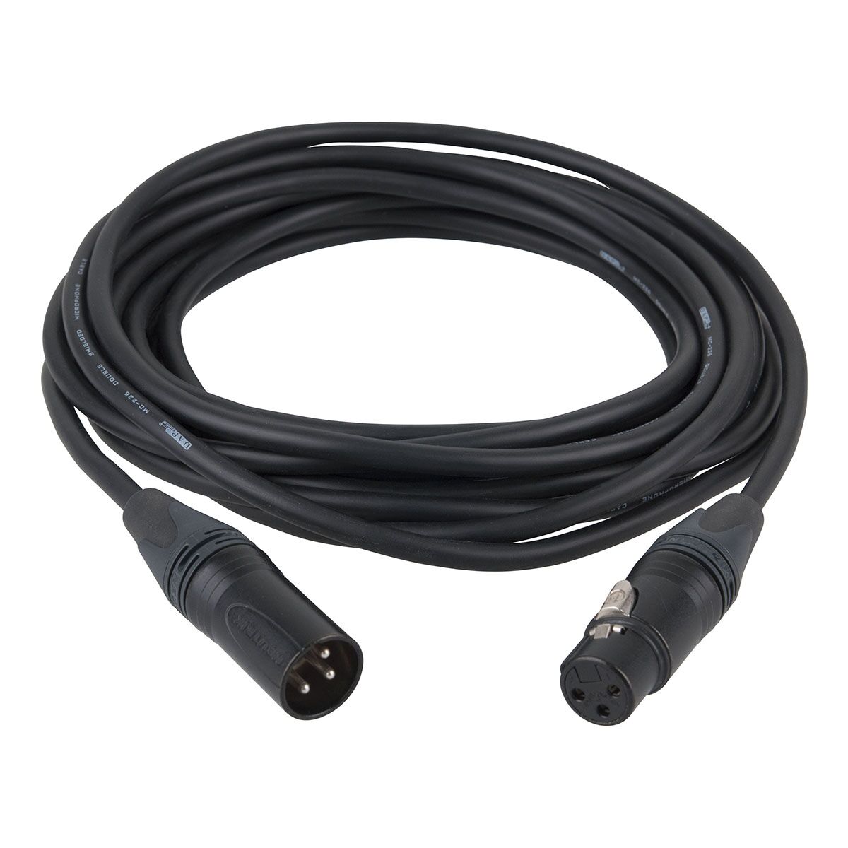 DAP FL72 XLR 3-pin professionele microfoonkabel - 1,5 m DAP FL72 XLR 3-pin professionele microfoonkabel - 1,5 m