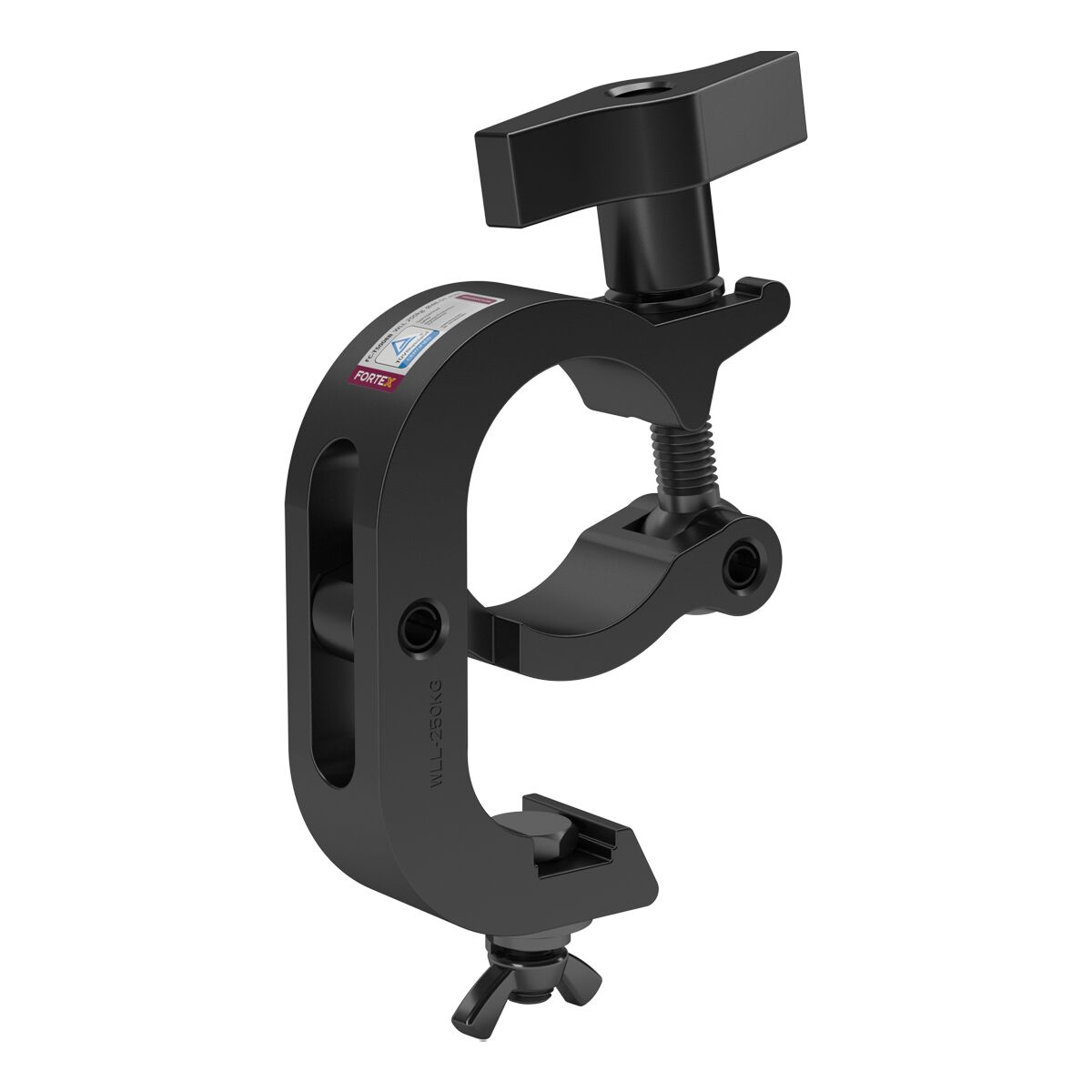 FORTEX Quick Trigger Coupler truss klem WLL 250kg buis Ø48-51mm zwart FORTEX Quick Trigger Coupler truss klem WLL 250kg buis Ø48-51mm zwart