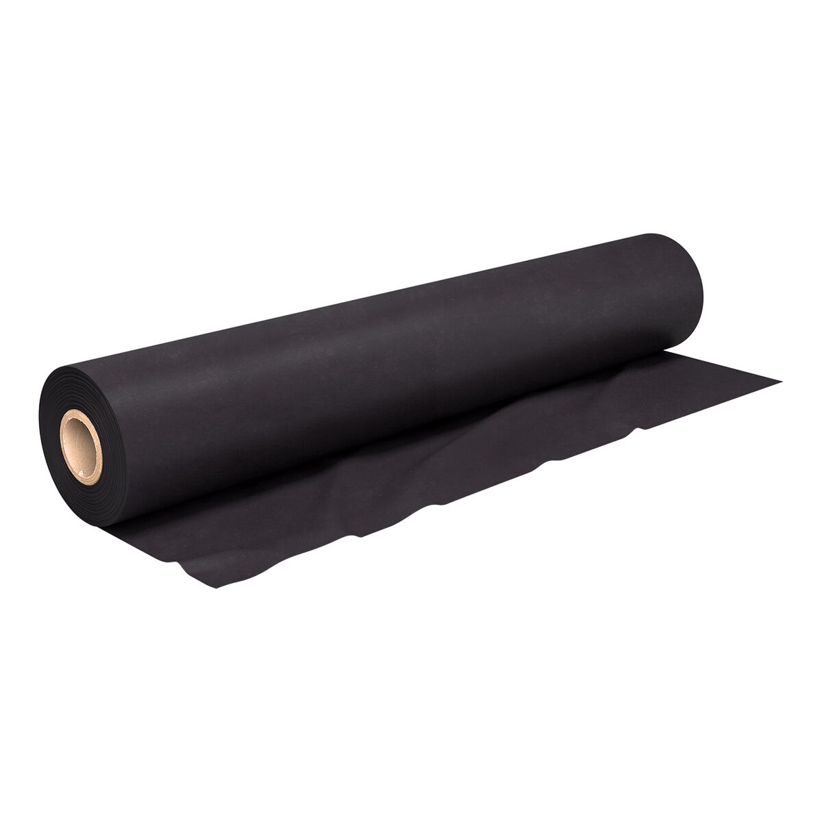 FORTEX Deco-Flanel op rol 130cm zwart - coupon 50m FORTEX Deco-Flanel op rol 130cm zwart - coupon 50m