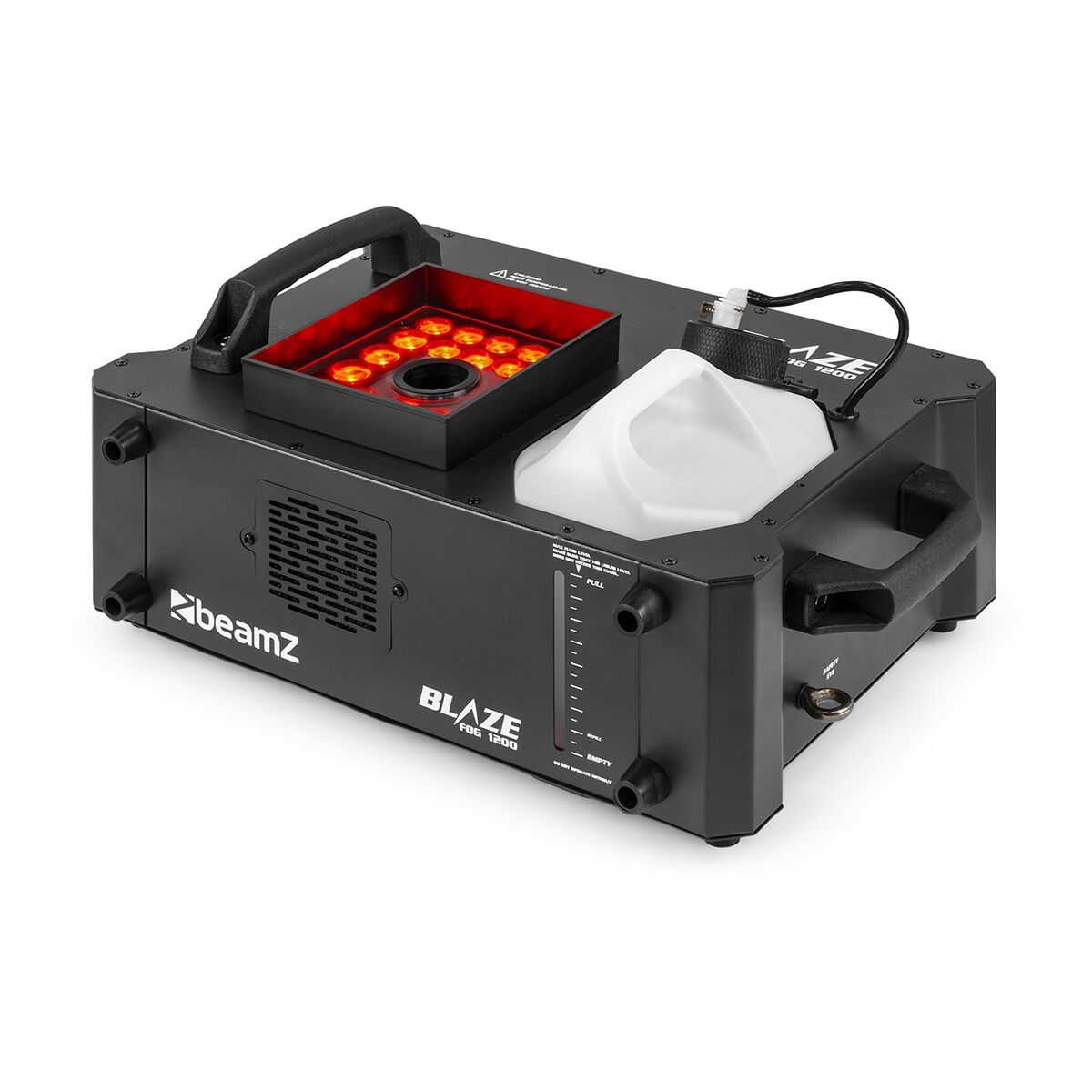 BeamZ rookmachine BLAZE1200 - Horizontale en verticale rookmachine met LED - 1200W BeamZ rookmachine BLAZE1200 - Horizontale en verticale rookmachine met LED - 1200W