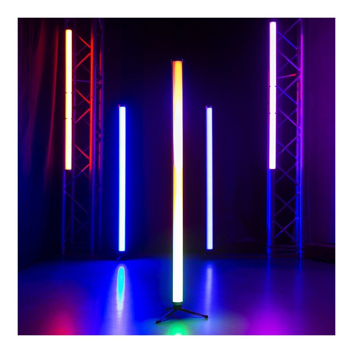 BeamZ Pro Kratos Accu LED Tube Set RGBW - IP65 BeamZ Pro Kratos Accu LED Tube Set RGBW - IP65