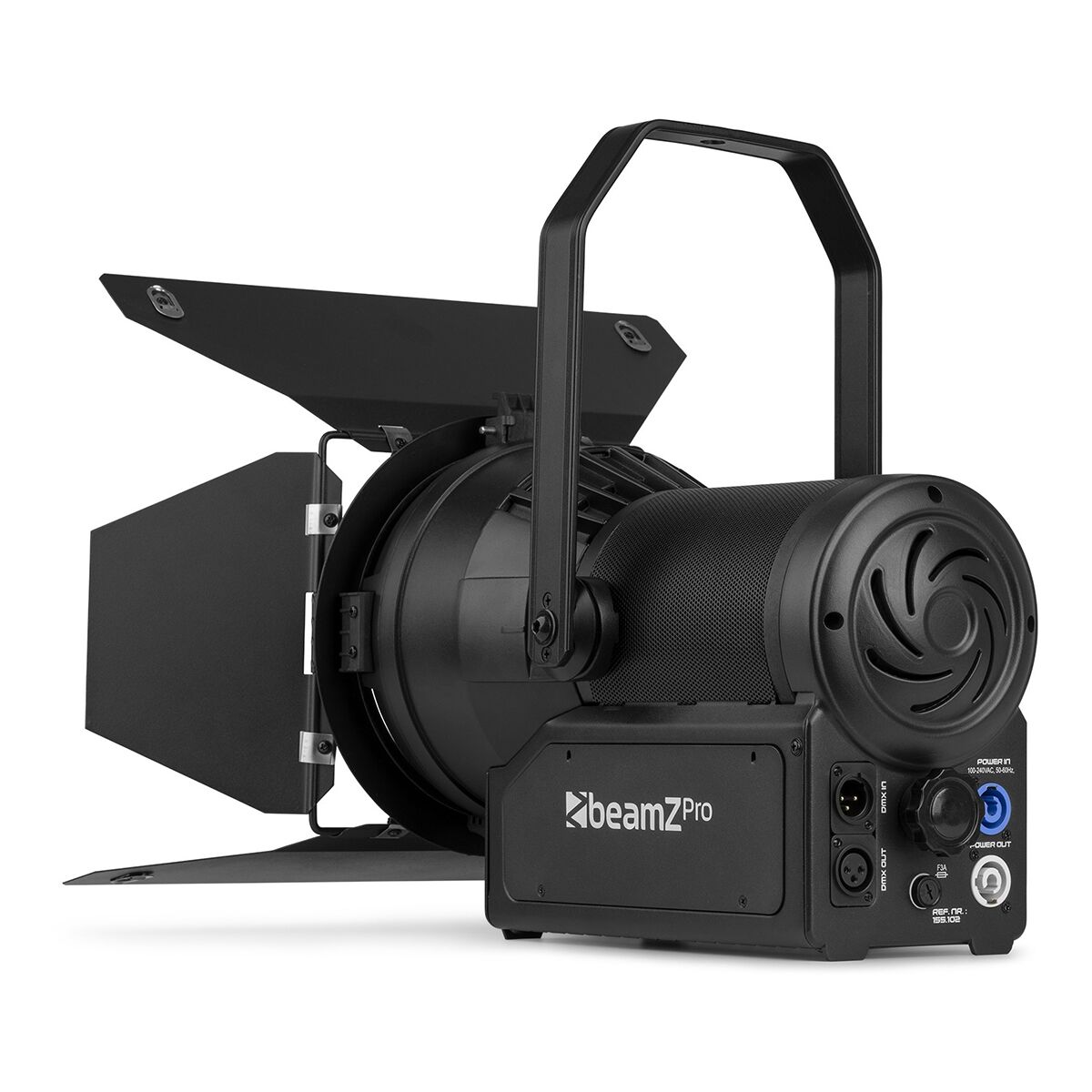 BeamZ Professional BTK100C LED Fresnel Spot handmatige zoom - CW/WW - 100W BeamZ Professional BTK100C LED Fresnel Spot handmatige zoom - CW/WW - 100W