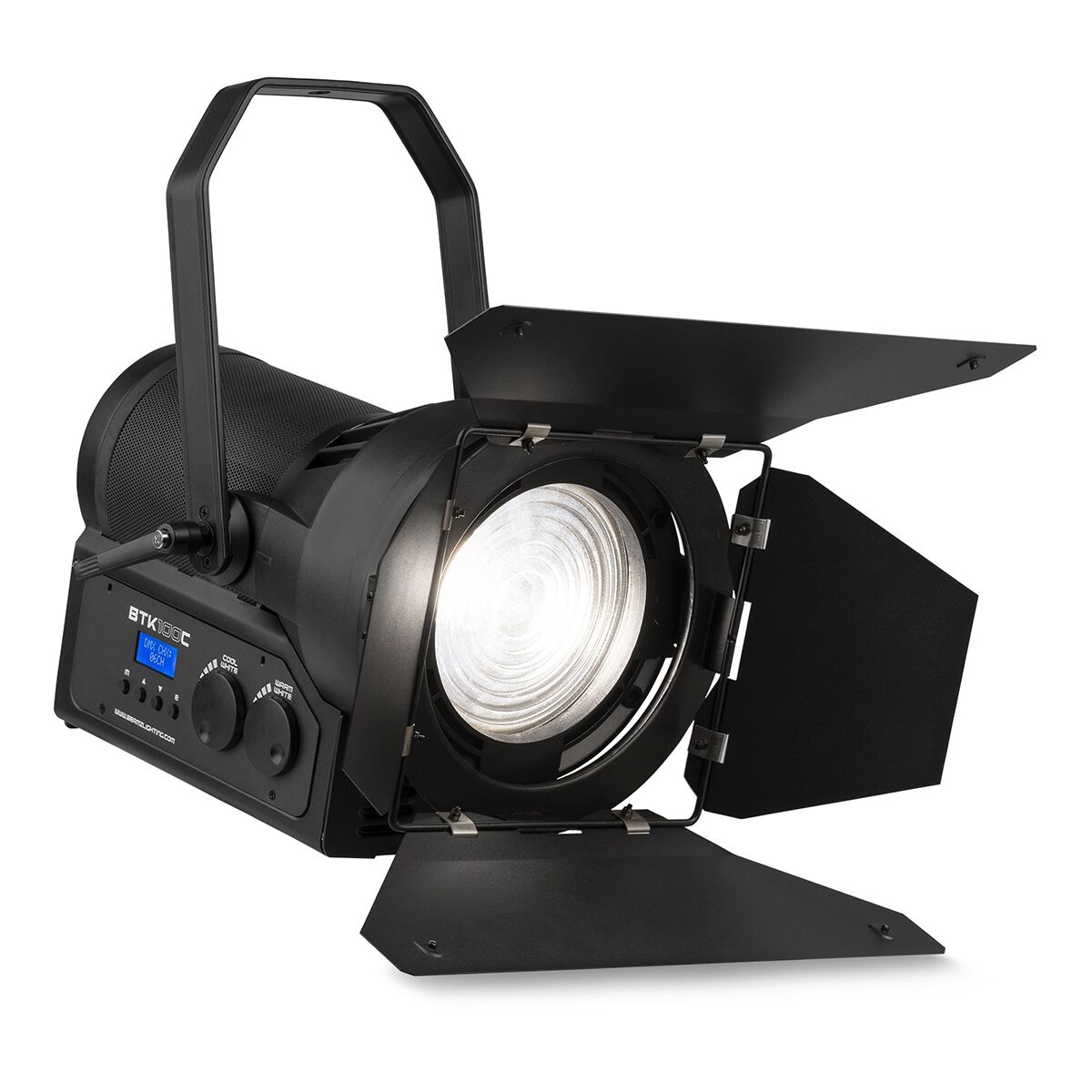 BeamZ Professional BTK100C LED Fresnel Spot handmatige zoom - CW/WW - 100W BeamZ Professional BTK100C LED Fresnel Spot handmatige zoom - CW/WW - 100W