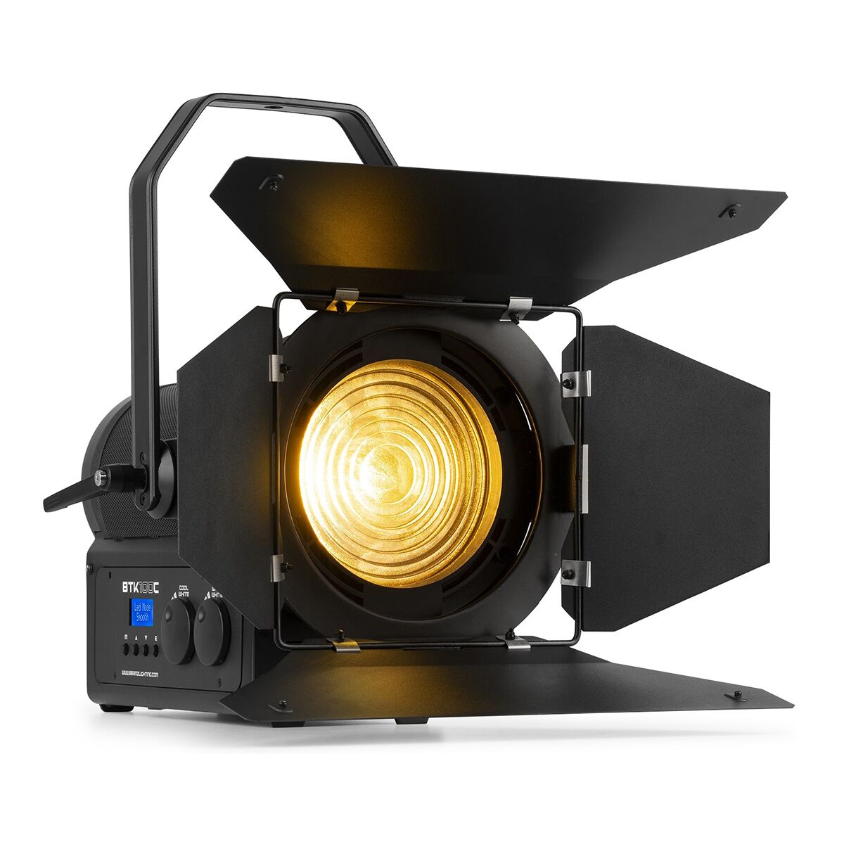 BeamZ Professional BTK100C LED Fresnel Spot handmatige zoom - CW/WW - 100W BeamZ Professional BTK100C LED Fresnel Spot handmatige zoom - CW/WW - 100W