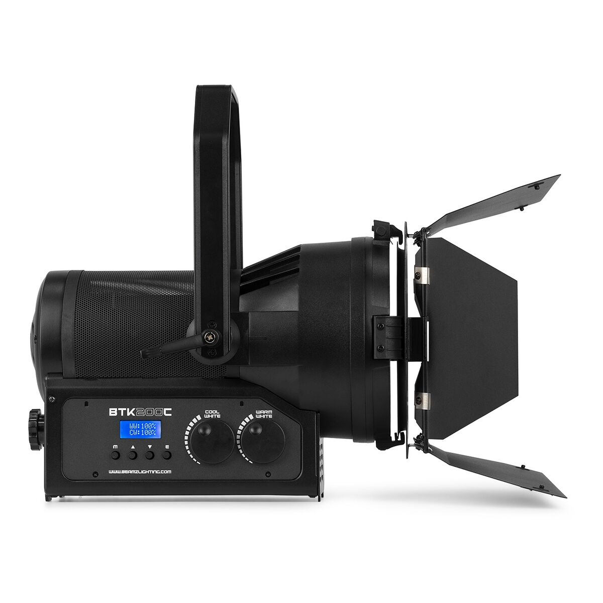 BeamZ Professional BTK200C LED Fresnel Spot handmatige zoom - CW/WW - 200W BeamZ Professional BTK200C LED Fresnel Spot handmatige zoom - CW/WW - 200W