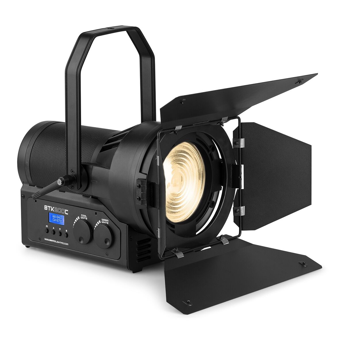 BeamZ Professional BTK200C LED Fresnel Spot handmatige zoom - CW/WW - 200W BeamZ Professional BTK200C LED Fresnel Spot handmatige zoom - CW/WW - 200W