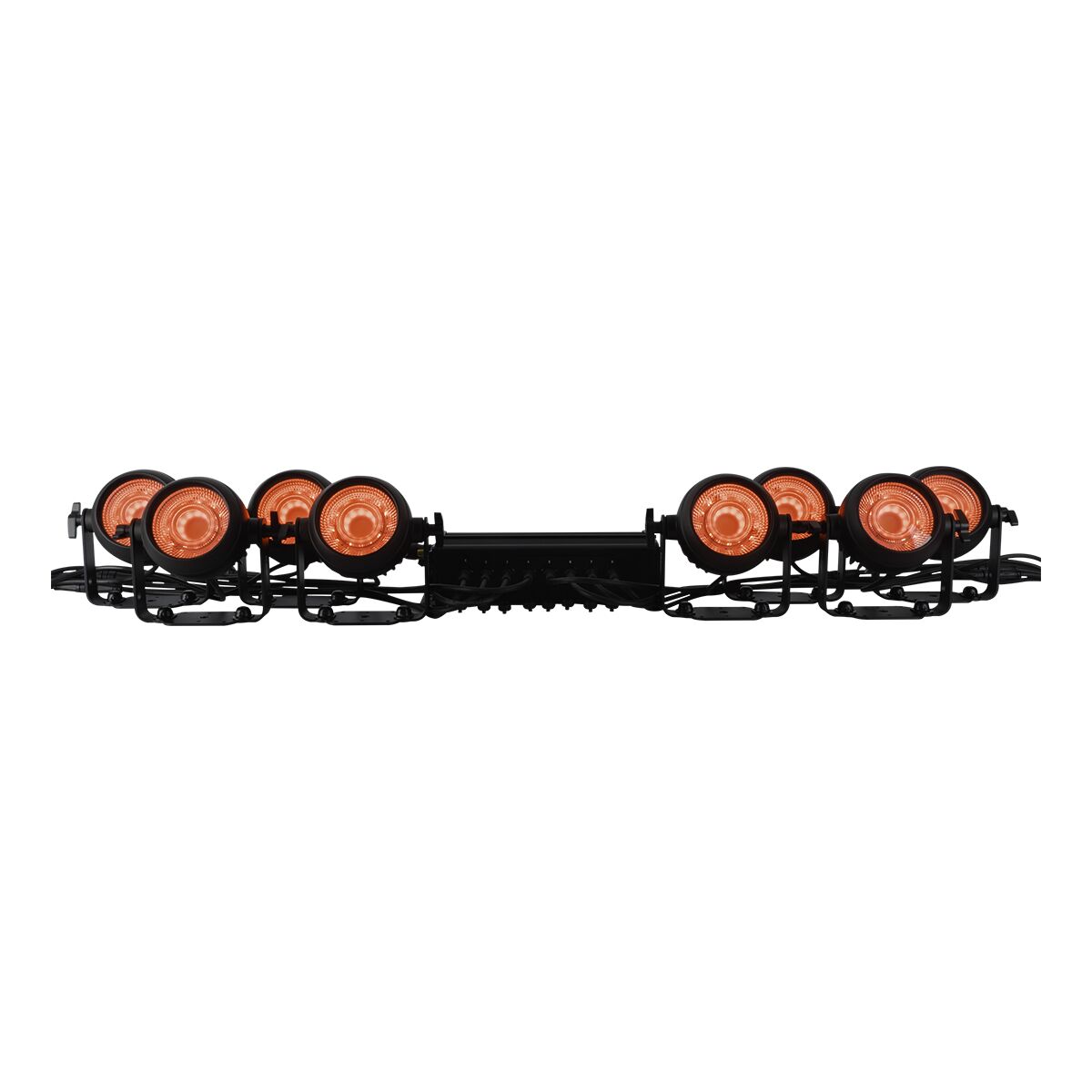 Showtec Titan Strobe FLEX FX Set met 8x 100 W LED strobes + controller Showtec Titan Strobe FLEX FX Set met 8x 100 W LED strobes + controller