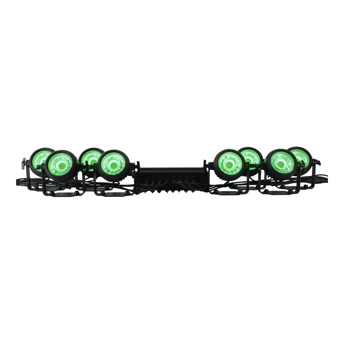 Showtec Titan Strobe FLEX FX Set met 8x 100 W LED strobes + controller Showtec Titan Strobe FLEX FX Set met 8x 100 W LED strobes + controller