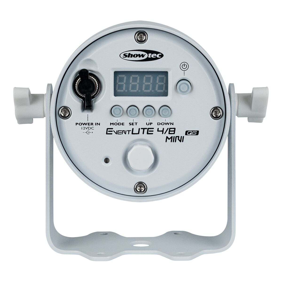 Showtec EventLITE 4/8 Mini Q6 IP65 Draagbare Spotlight - wit Showtec EventLITE 4/8 Mini Q6 IP65 Draagbare Spotlight - wit