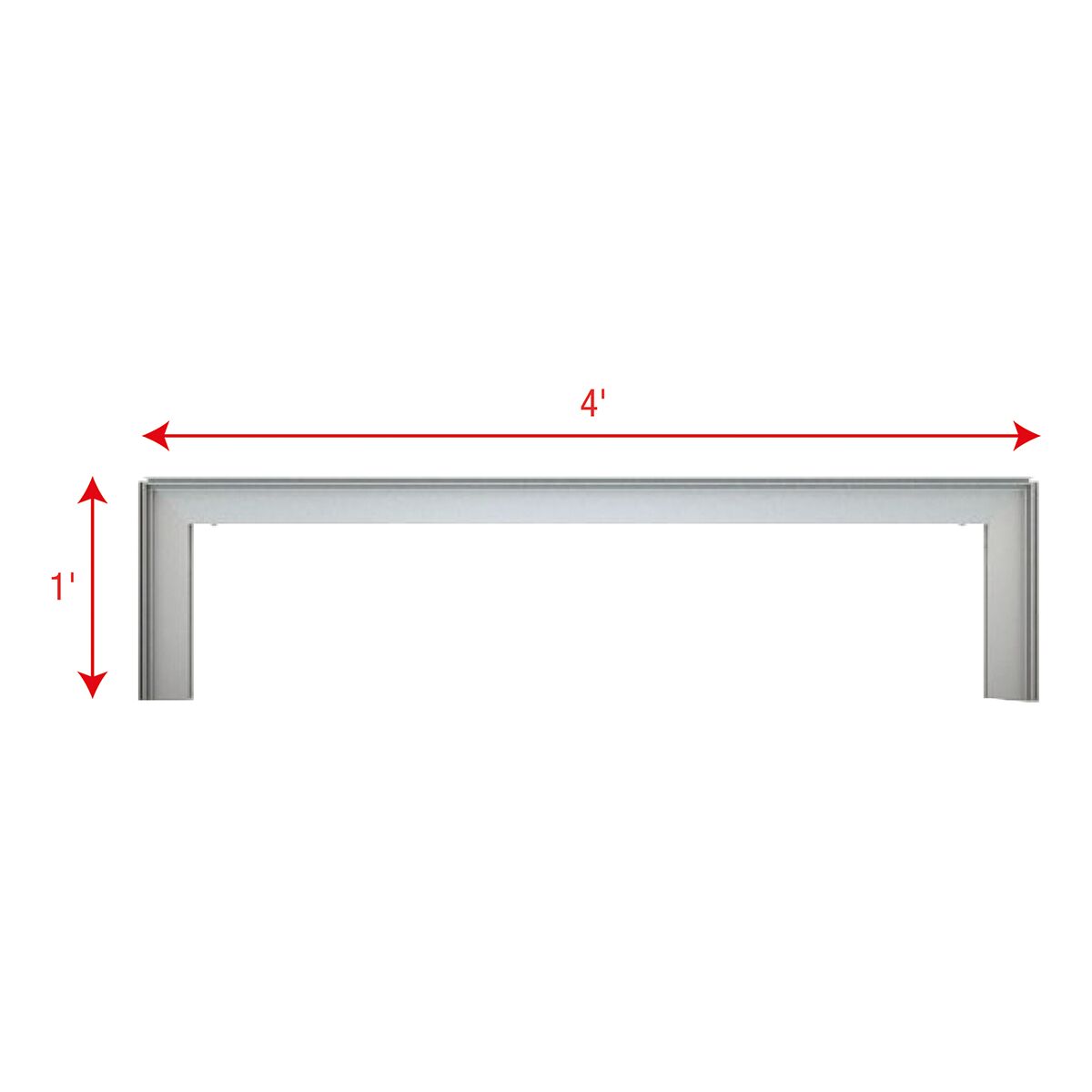 WENTEX® SET Frame - A Module 1' x 4' (HxB) WENTEX® SET Frame - A Module 1' x 4' (HxB)