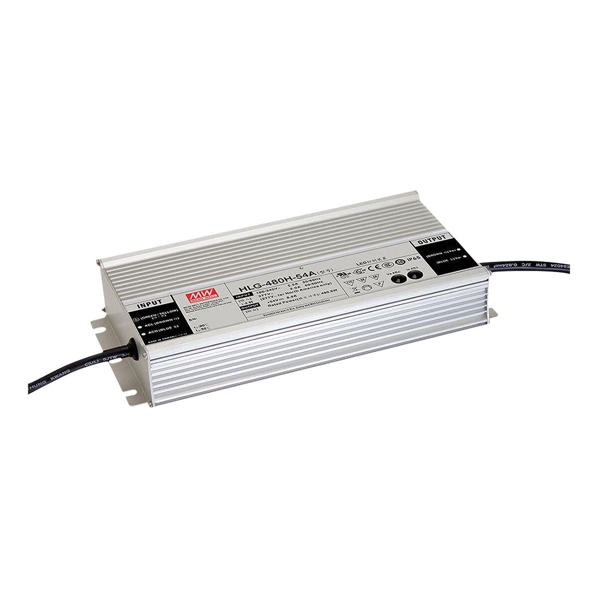 Meanwell LED Power Supply 480 W / 48 V HLG-480H-48