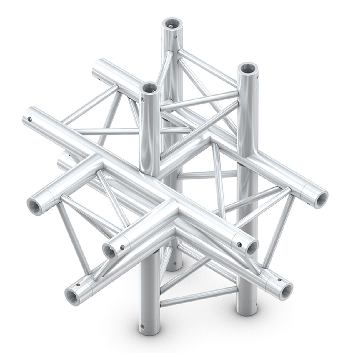 Milos ATU51 truss driehoek 5-weg t-stuk Milos ATU51 truss driehoek 5-weg t-stuk