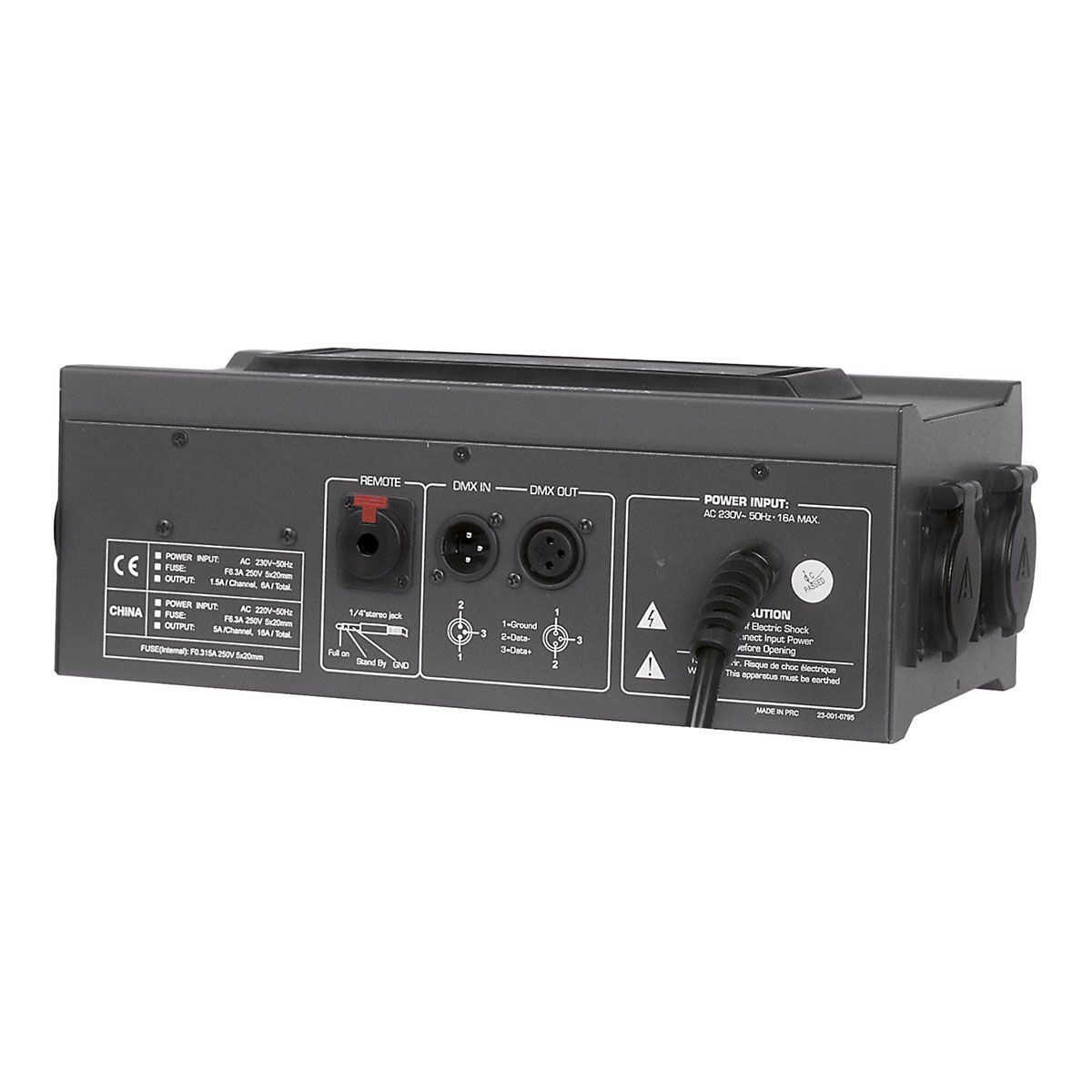 Showtec Lightbrick 4-kanaals dimmerpack DMX Showtec Lightbrick 4-kanaals dimmerpack DMX