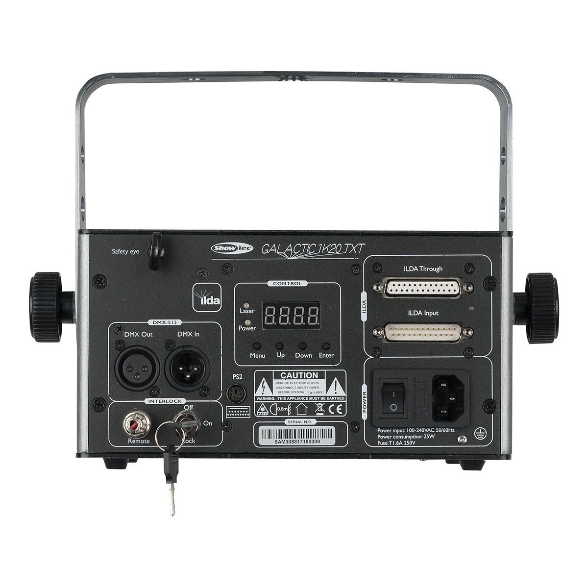 Showtec Galactic 1K20 TXT Showtec Galactic 1K20 TXT